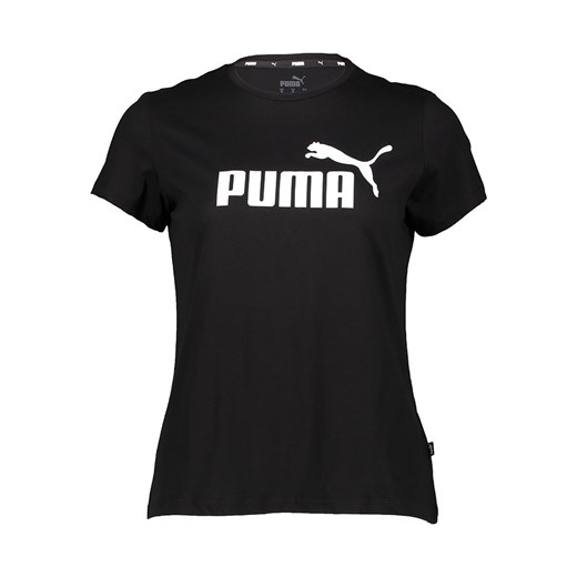 Puma Koszulka &quot;Essential&quot; w kolorze czarnym ze sklepu Limango Polska w kategorii Bluzki damskie - zdjęcie 181212593