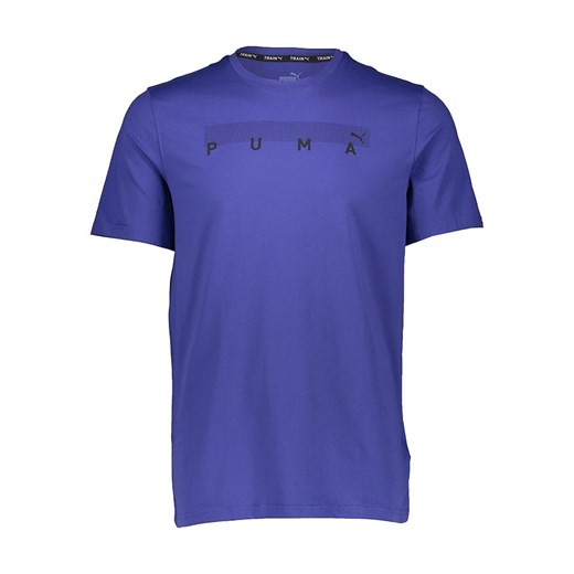 Puma Koszulka sportowa &quot;Energy Cloudspun&quot; w kolorze niebieskim ze sklepu Limango Polska w kategorii Bluzki damskie - zdjęcie 181212662