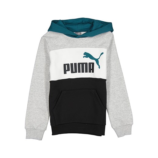 Puma Bluza &quot;ESS&quot; w kolorze szaro-czarno-białym ze sklepu Limango Polska w kategorii Bluzy chłopięce - zdjęcie 181212753