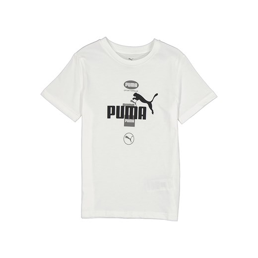 Puma Koszulka &quot;Power&quot; w kolorze białym ze sklepu Limango Polska w kategorii T-shirty chłopięce - zdjęcie 181212761