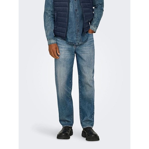 ONLY &amp; SONS Dżinsy - Regular fit - w kolorze niebieskim ze sklepu Limango Polska w kategorii Jeansy męskie - zdjęcie 181217530
