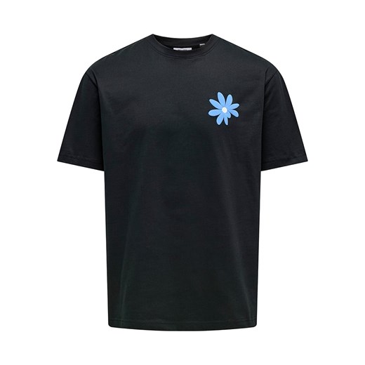 ONLY &amp; SONS Junior Koszulka &quot;Flora&quot; w kolorze czarnym ze sklepu Limango Polska w kategorii T-shirty chłopięce - zdjęcie 181217593