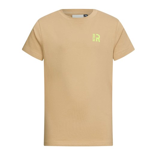 Retour Koszulka &quot;Arjan&quot; w kolorze beżowym ze sklepu Limango Polska w kategorii T-shirty chłopięce - zdjęcie 181217750