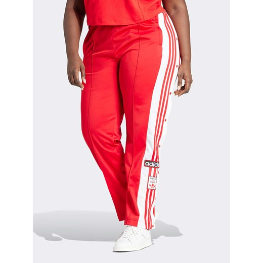 adidas Spodnie sportowe w kolorze czerwonym ze sklepu Limango Polska w kategorii Spodnie damskie - zdjęcie 181217790