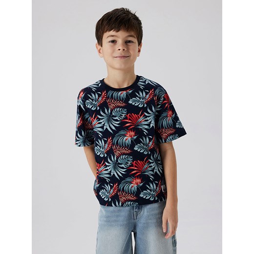 name it Koszulka &quot;Fango&quot; w kolorze granatowym ze sklepu Limango Polska w kategorii T-shirty chłopięce - zdjęcie 181218150