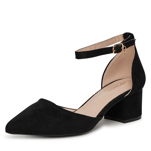 Czółenka DeeZee DZ0070 Czarny 37 eobuwie.pl