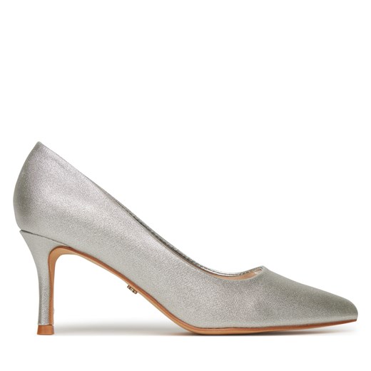 Szpilki DeeZee BK-0807-1 Srebrny 37 eobuwie.pl