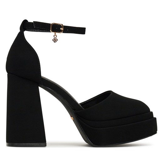 Czółenka DeeZee LW85478-6a Czarny 37 eobuwie.pl