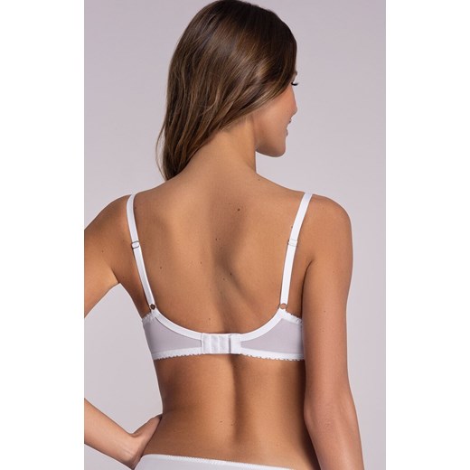 Ava biustonosz półusztywniany semi-soft biały 2110 Maxi, Kolor biały, Rozmiar 100E, Ava ze sklepu Intymna w kategorii Biustonosze - zdjęcie 181218830