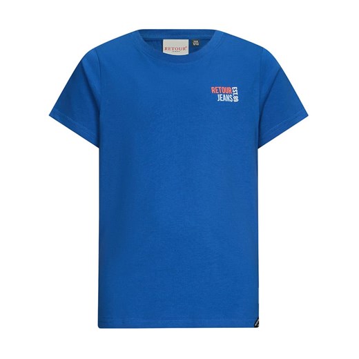 Retour Koszulka &quot;Raoul&quot; w kolorze niebieskim ze sklepu Limango Polska w kategorii T-shirty chłopięce - zdjęcie 181219043