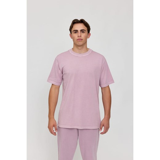 MAZINE Koszulka &quot;Faded Print&quot; w kolorze fiołkowym ze sklepu Limango Polska w kategorii T-shirty męskie - zdjęcie 181219203