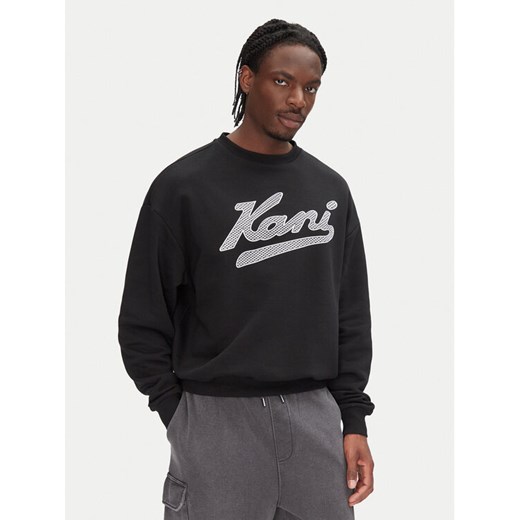 Karl Kani Bluza Varsity Palm PD00005661 Czarny Regular Fit ze sklepu MODIVO w kategorii Bluzy męskie - zdjęcie 181219460