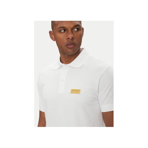 T-shirt męski Versace Jeans biały z krótkim rękawem 