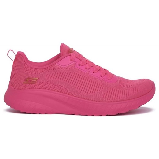 Buty Skechers Bobs Squad Chaos-Cool Rythms 117216-NCOR różowe ze sklepu ButyModne.pl w kategorii Buty sportowe damskie - zdjęcie 181220372