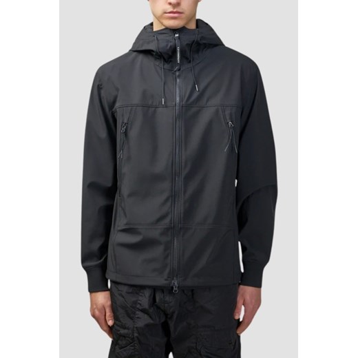C.P. COMPANY Czarna męska kurtka wiatrówka Outerwear, Rozmiar M ze sklepu outfit.pl w kategorii Kurtki męskie - zdjęcie 181222320