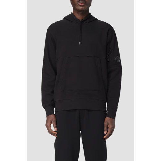 C.P. COMPANY Czarna męska bluza Sweat Hooded, Rozmiar M ze sklepu outfit.pl w kategorii Bluzy męskie - zdjęcie 181222352