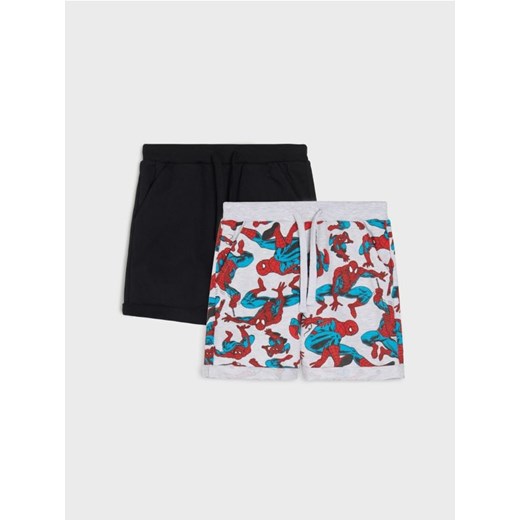 Sinsay - Szorty 2 pack Spider-Man - wielobarwny ze sklepu Sinsay w kategorii Spodenki chłopięce - zdjęcie 181223161