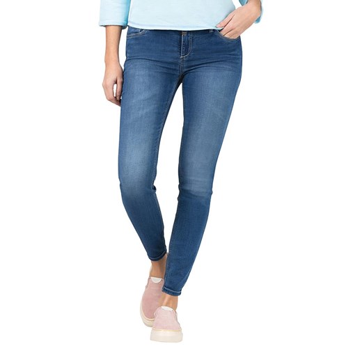 Timezone Dżinsy &quot;Aleena&quot; - Slim fit - w kolorze niebieskim ze sklepu Limango Polska w kategorii Jeansy damskie - zdjęcie 181224674