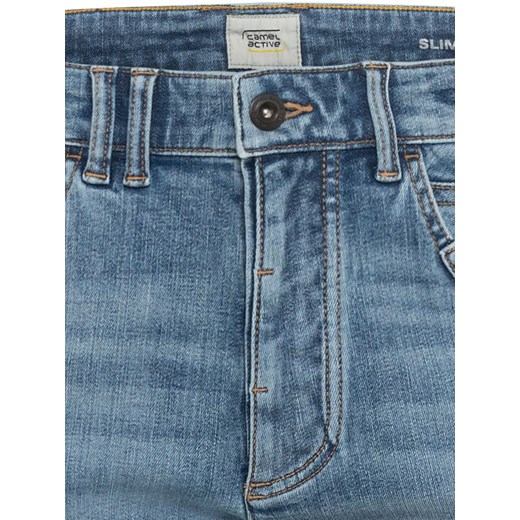 Camel Active Dżinsy - Slim fit - w kolorze błękitnym Camel Active W32/L34 wyprzedaż Limango Polska