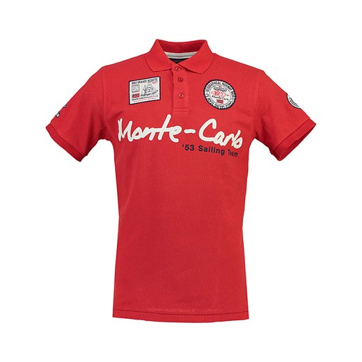 Geographical Norway Koszulka polo w kolorze czerwonym ze sklepu Limango Polska w kategorii T-shirty chłopięce - zdjęcie 181224834