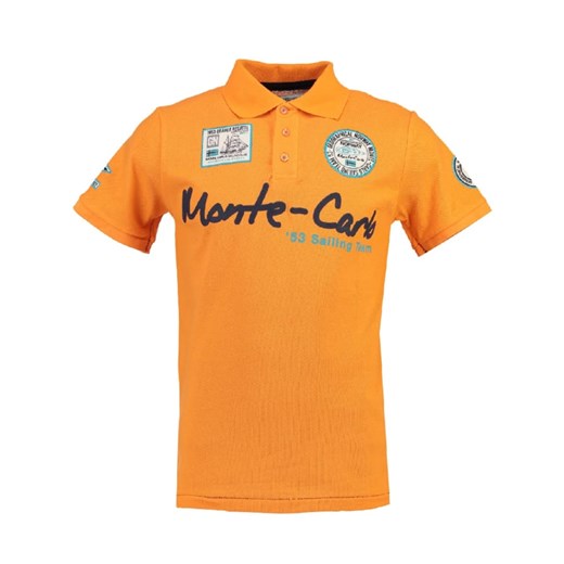 Geographical Norway Koszulka polo &quot;Komen&quot; w kolorze pomarańczowym ze sklepu Limango Polska w kategorii T-shirty chłopięce - zdjęcie 181224872