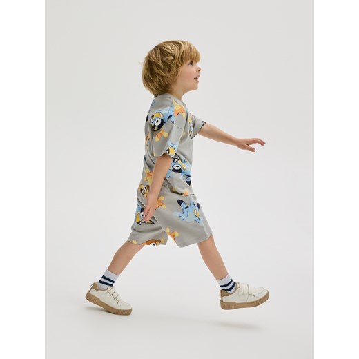 Reserved - Bawełniany komplet Bluey - jasnoszary Reserved 110 (4-5 lat) Reserved