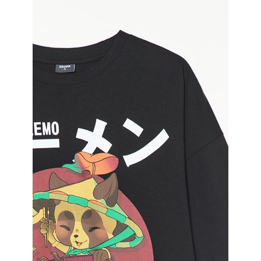 Cropp - Koszulka z Teemo z League of Legends - czarny Cropp XS Cropp