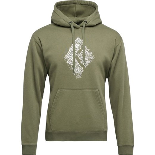 Bluza męska Engineered Diamond Pullover Hoody Black Diamond ze sklepu SPORT-SHOP.pl w kategorii Bluzy męskie - zdjęcie 181226343