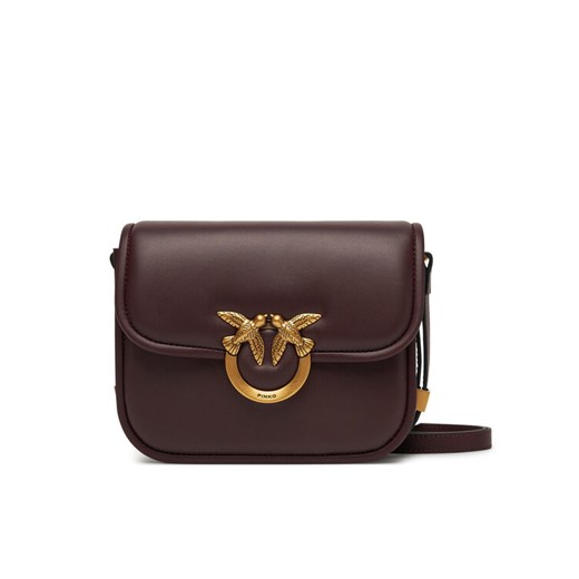 PINKO Torebka Love Box Bag Fl Mini PE 25 PLTT 104297 A26L Fioletowy ze sklepu MODIVO w kategorii Listonoszki - zdjęcie 181226530