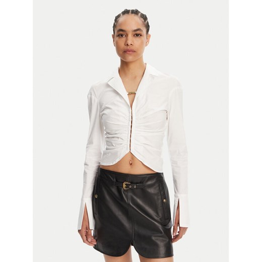 Versace Jeans Couture Koszula 78HAL203 Biały Slim Fit ze sklepu MODIVO w kategorii Koszule damskie - zdjęcie 181226832