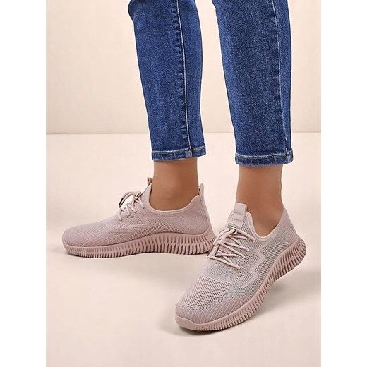 Royalfashion Wsuwane damskie materiałowe buty sportowe Royaletta ze sklepu royalfashion.pl w kategorii Buty sportowe damskie - zdjęcie 181232102