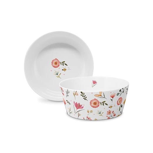 ppd Miska &quot;Oh Happy Day&quot; w kolorze białym ze wzorem - Ø 15 cm ze sklepu Limango Polska w kategorii Miski - zdjęcie 181232403