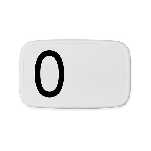 Design Letters Pojemnik w kolorze biało-czarnym na lunch - 700 ml ze sklepu Limango Polska w kategorii Pojemniki kuchenne - zdjęcie 181232440