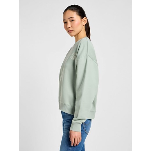 Lee Bluza w kolorze zielonym Lee M wyprzedaż Limango Polska
