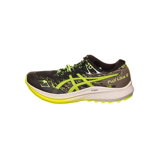 asics Buty &quot;Fuji Lite 5&quot; w kolorze czarno-zielonym do biegania ze sklepu Limango Polska w kategorii Buty sportowe męskie - zdjęcie 181232984