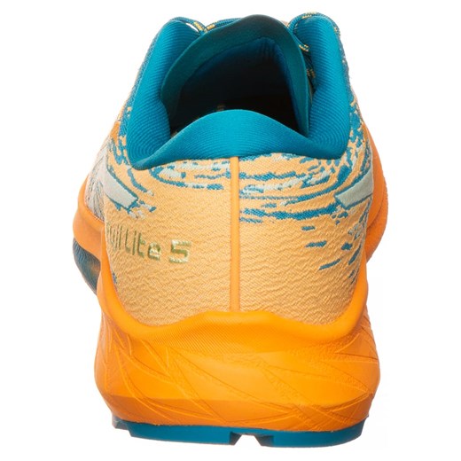asics Buty &quot;Fuji Lite 5&quot; w kolorze niebiesko-pomarańczowym do biegania 43,5 okazja Limango Polska