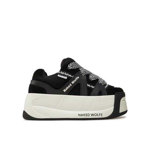 Naked Wolfe Sneakersy Slider Czarny ze sklepu MODIVO w kategorii Buty sportowe damskie - zdjęcie 181233482
