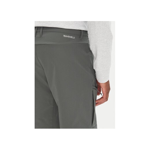 Jack Wolfskin Szorty sportowe Pico Trail A63908 Zielony Regular Fit Jack Wolfskin 54 MODIVO