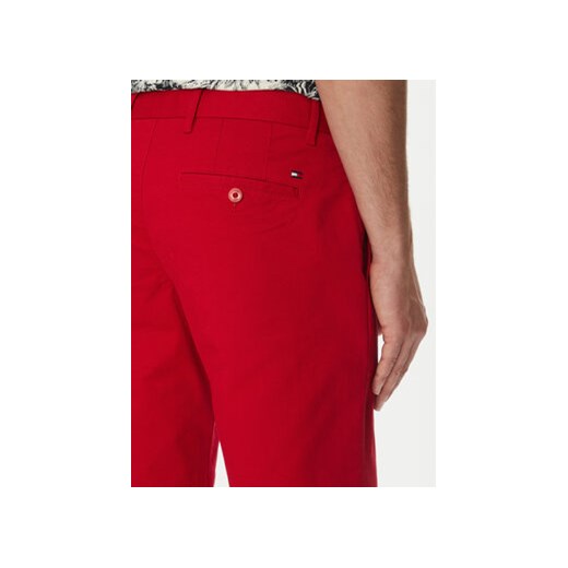 Tommy Hilfiger Szorty materiałowe Brooklyn MW0MW23563 Czerwony Regular Fit Tommy Hilfiger 33 MODIVO