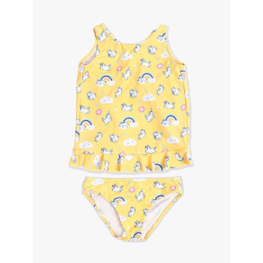 admas Bikini &quot;Unicornios&quot; w kolorze żółtym ze sklepu Limango Polska w kategorii Stroje kąpielowe - zdjęcie 181234381