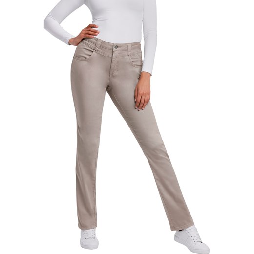 WITT WEIDEN Dżinsy - Slim fit - w kolorze szarobrązowym ze sklepu Limango Polska w kategorii Jeansy damskie - zdjęcie 181234860