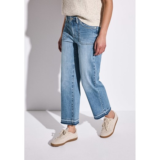 Street One Dżinsy - Comfort fit - w kolorze niebieskim ze sklepu Limango Polska w kategorii Jeansy damskie - zdjęcie 181234884