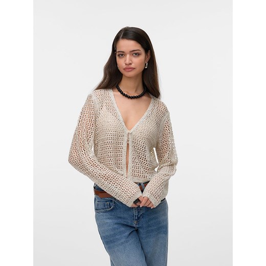 Vero Moda Kardigan w kolorze kremowym Vero Moda XS promocyjna cena Limango Polska