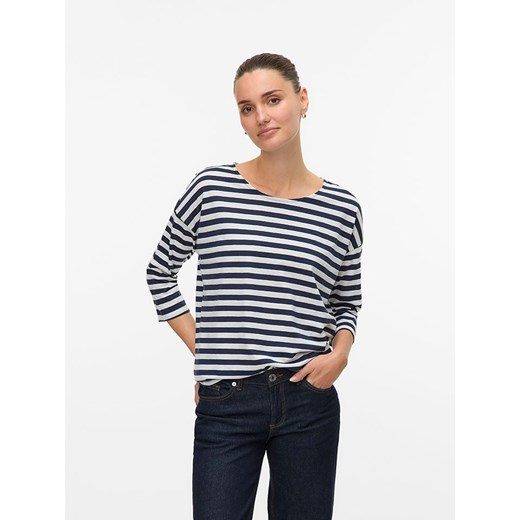 Vero Moda Koszulka w kolorze granatowym ze sklepu Limango Polska w kategorii Bluzki damskie - zdjęcie 181235012