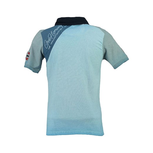 Geographical Norway Koszulka polo &quot;Kasri&quot; w kolorze błękitnym Geographical Norway 128 Limango Polska wyprzedaż