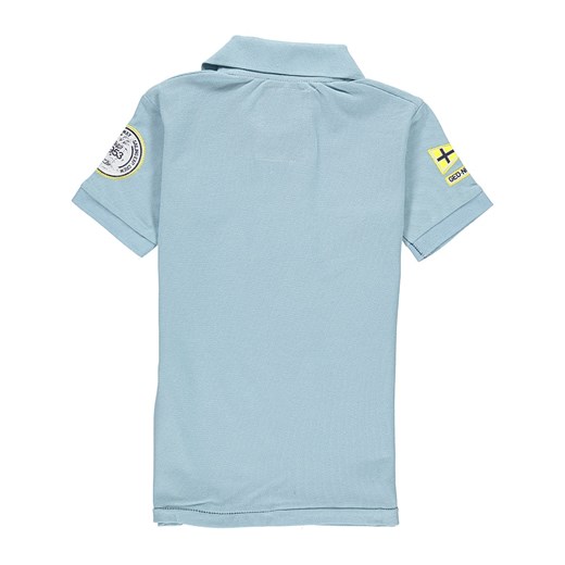 Geographical Norway Koszulka polo w kolorze błękitnym Geographical Norway 140 promocyjna cena Limango Polska
