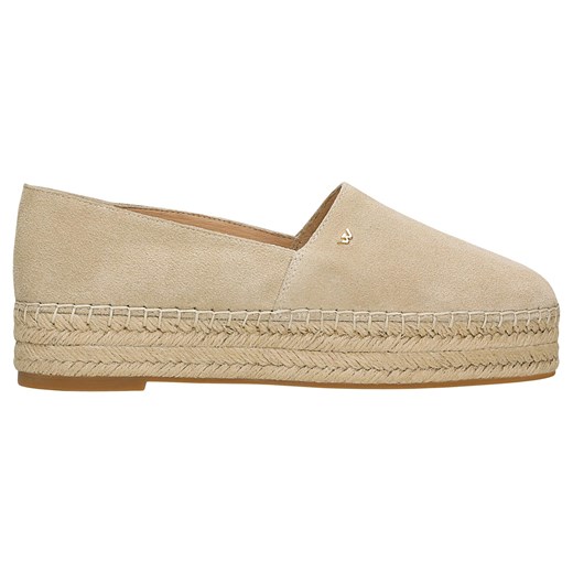 Wojas Beżowe Espadryle Damskie Na Platformie ze sklepu Wojas w kategorii Espadryle damskie - zdjęcie 181235381