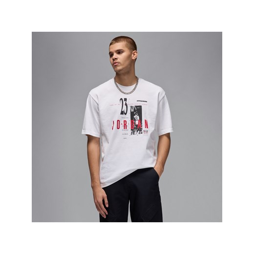 T-shirt męski Jordan Reissue - Biel ze sklepu Nike poland w kategorii T-shirty męskie - zdjęcie 181235721