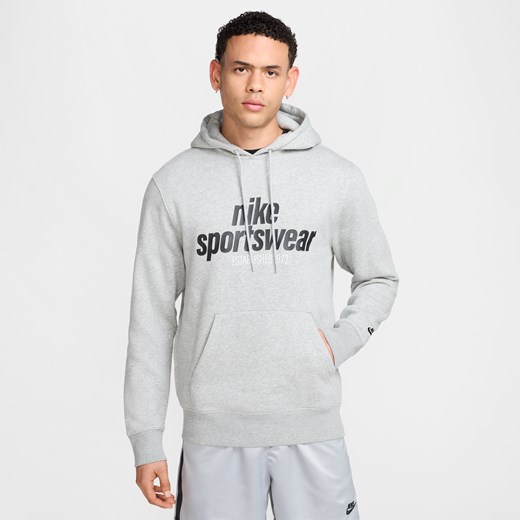 Nike bluza męska szara jesienna