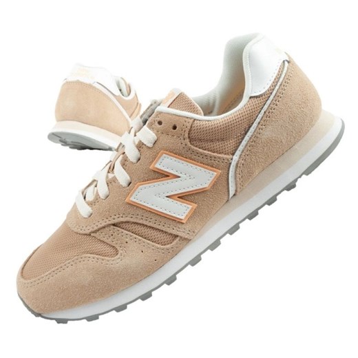 Buty damskie sportowe New Balance WL373SQ2 beżowy ze sklepu ButyModne.pl w kategorii Buty sportowe damskie - zdjęcie 181235952